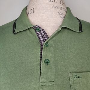 Mens Green Polo Shirt